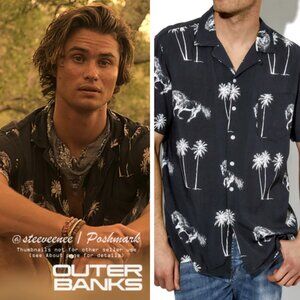 Duvin Horses Buttonup Shirt ASO John B Outer Banks